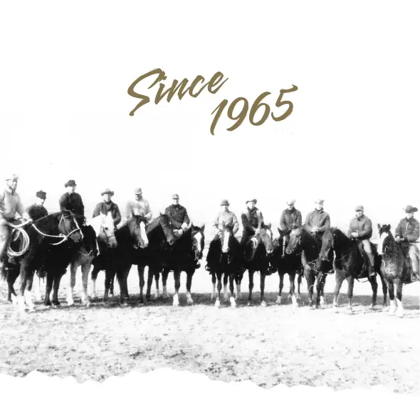 historic ranchers horseback
